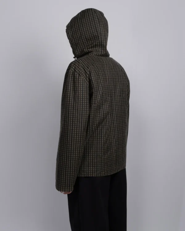 Waxed Checkered Jacket - Image 7
