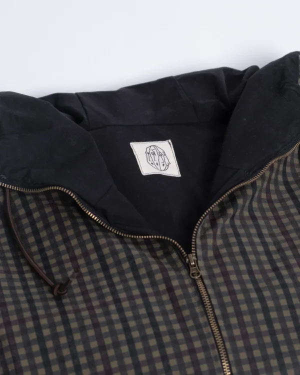Waxed Checkered Jacket - Image 3