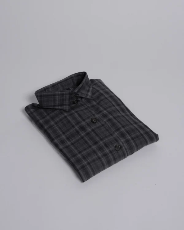 Checkered long-sleeve - Image 5
