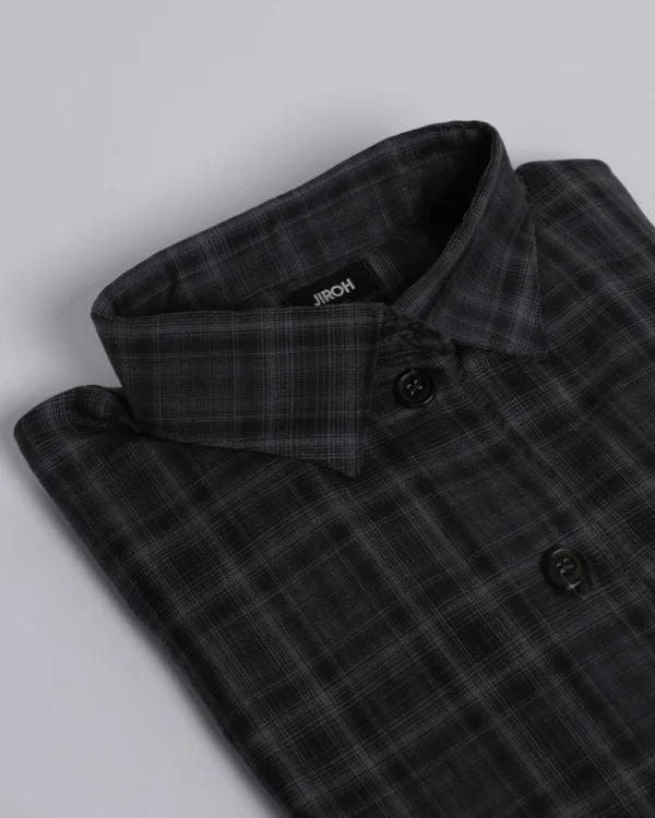 Checkered long-sleeve - Image 4